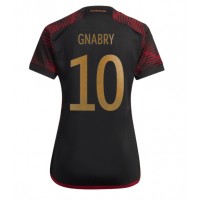 Saksa Serge Gnabry #10 Vieraspaita Naiset MM-kisat 2022 Lyhythihainen
